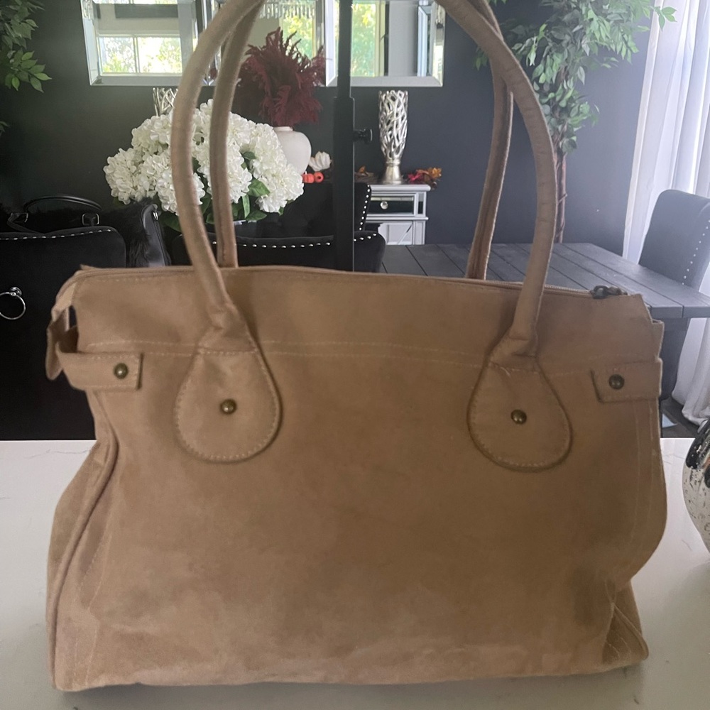 Jessica Simpson Beige Tote Bag - Picture 5 of 8